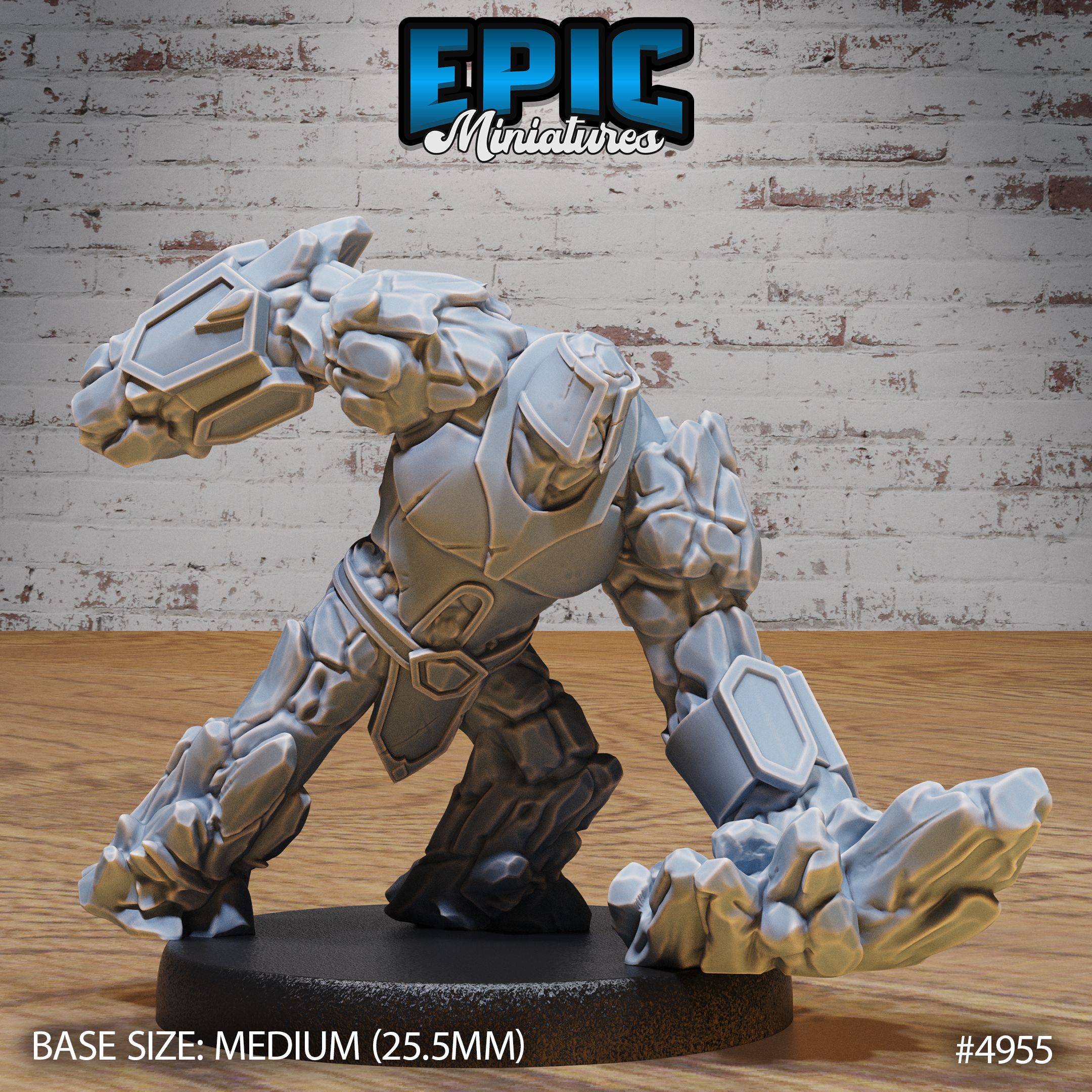 Myrmidon Earth Smash / Humanoid Elemental Creature / Ancient Warrior / Giant Rock Monster / Stone Element Primordial / Evil Mine Beast / Mountain Guard / Nature Encounter